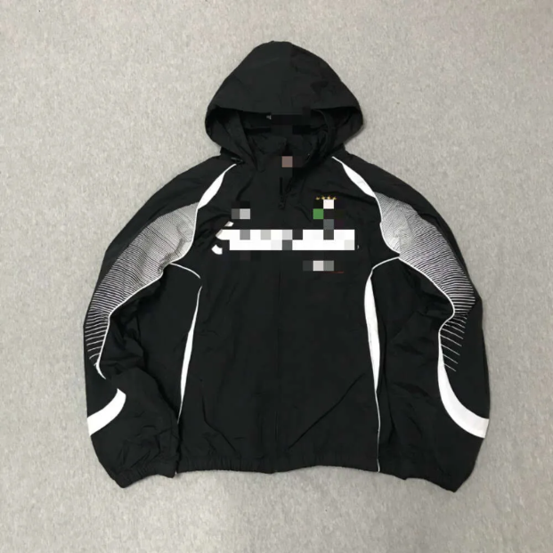 surpremelys jacket Designer Hooded Jacket Drawstring Sports supremehoodie Jacket Football Windbreaker 3f5