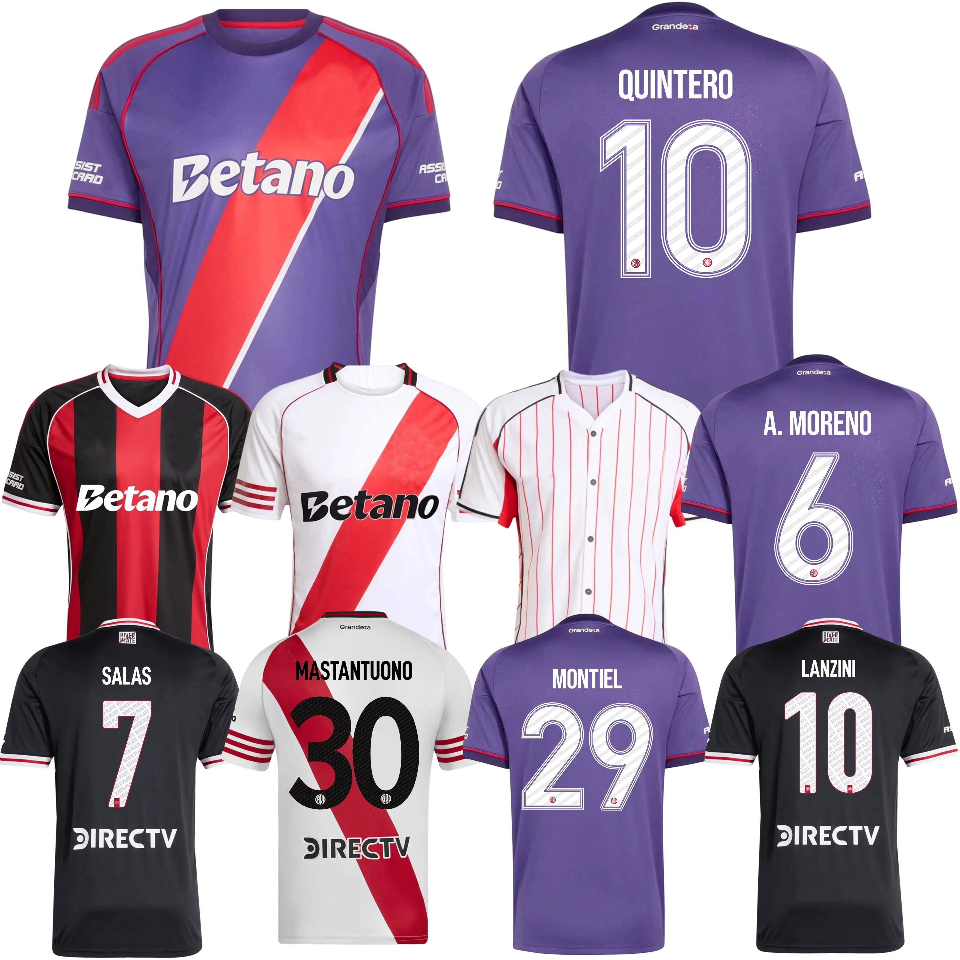 2025 2026 2027 River Plate Soccer Jerseys MASTANTUONO MONTIEL SALAS A.MORENO QUINTERO DRIUSSI COLIDIO RIVERO K.CASTANO PAEZ ACUNA 26 27 football men kids shirt