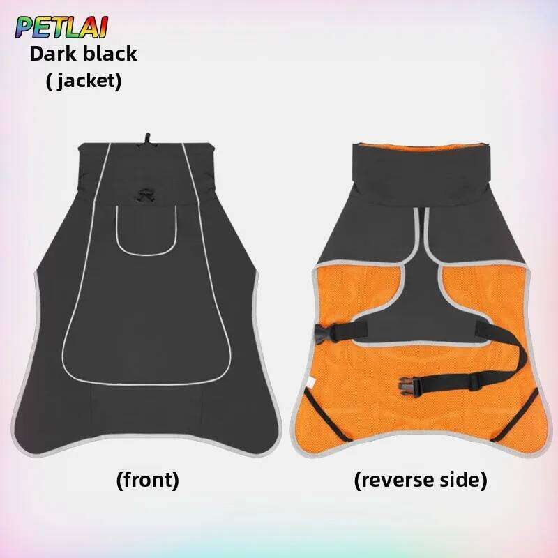 Famous brand jacket Outfit Waterproof Rainproof Clothing Coat Outdoor Rain Dual Use Cloth Large Dog Pet Wind Clothes pupakaIK