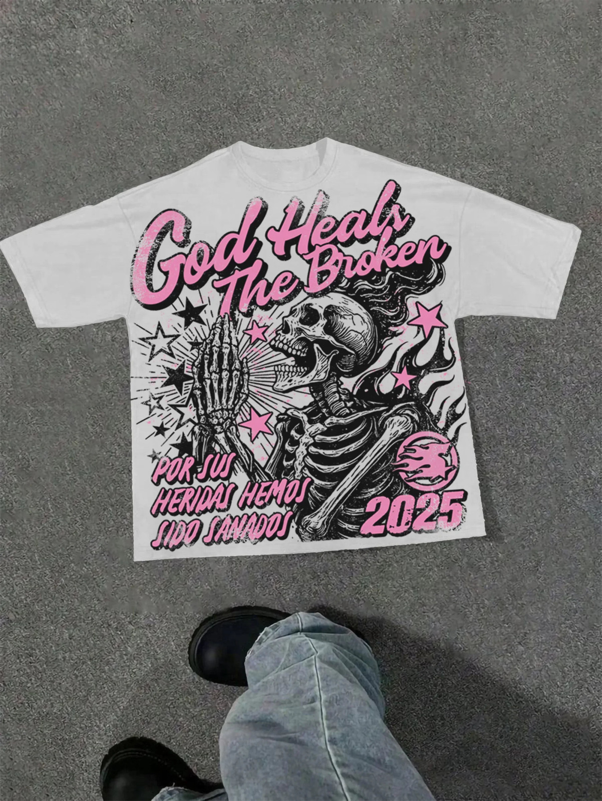 Harajuku Letter Graphic T Shirts Y2k Tops Men Women High Street Oversized T Shirt Pro Choice Streetwear Vintage Tee Clothing 260319CJ