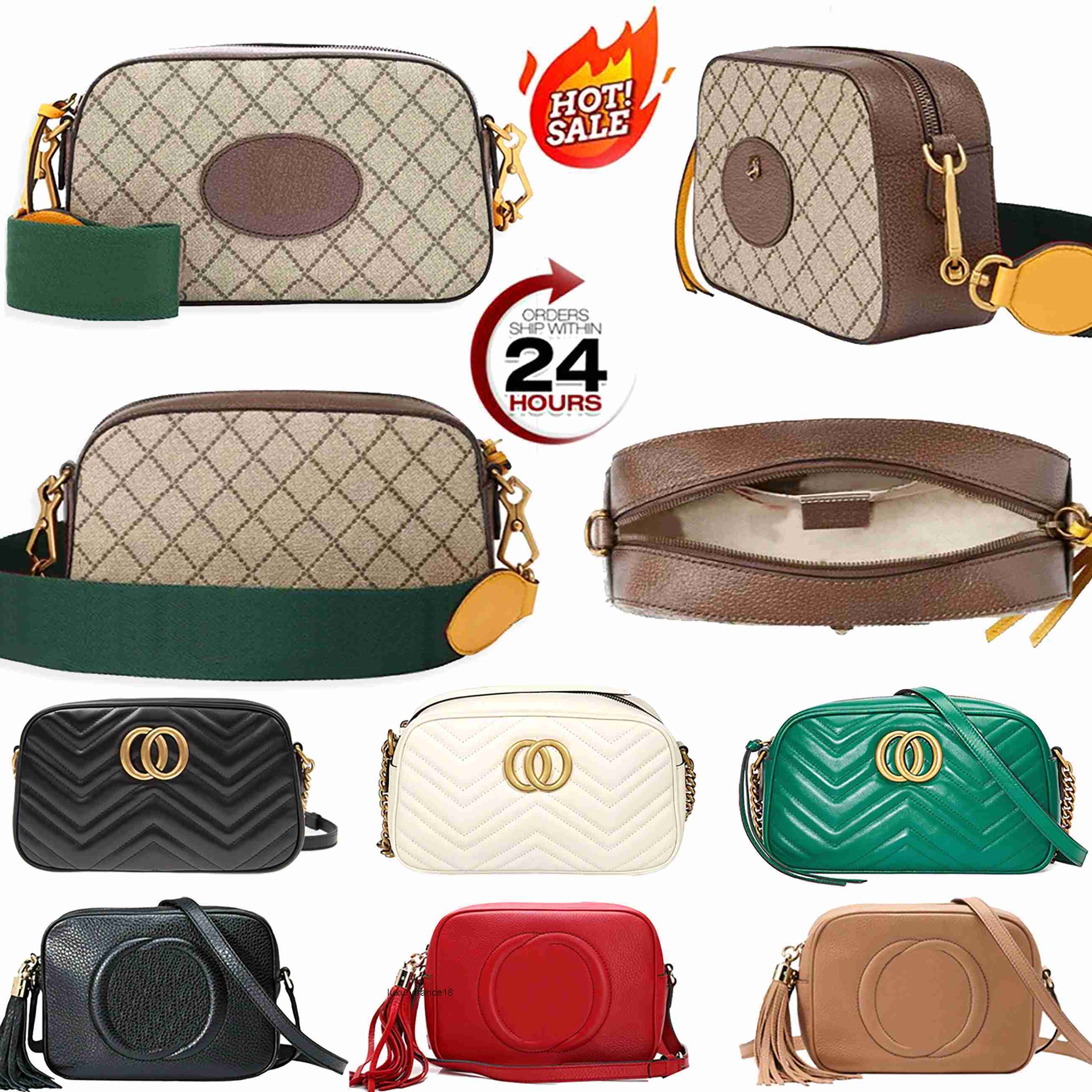 designer bags womens classic camera shoulder bag retro high quality leather tassel luxury hand gucciibag guccibags guccii guccis guccipurses ophidiagucci gg ZW62