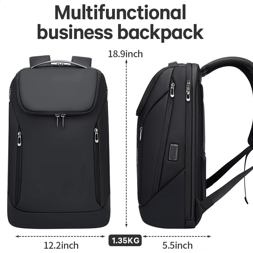 BANGE Business Backpacks Laptop 156 inch Multifunctional WaterProof Big Capacity Daily Work Male Backpack School Bag Mochila y260611 - view 3