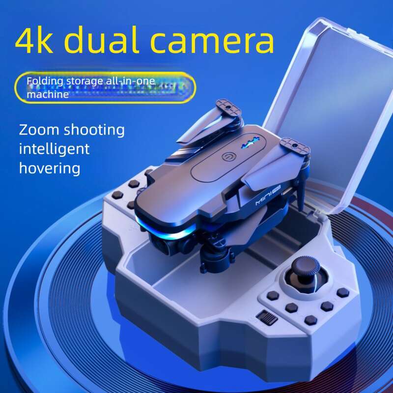 Famous brand cross-border KY910 mini folding drone 4K high-definition dual camera aerial photography quadcopter fixed height remote-controlled aircraf