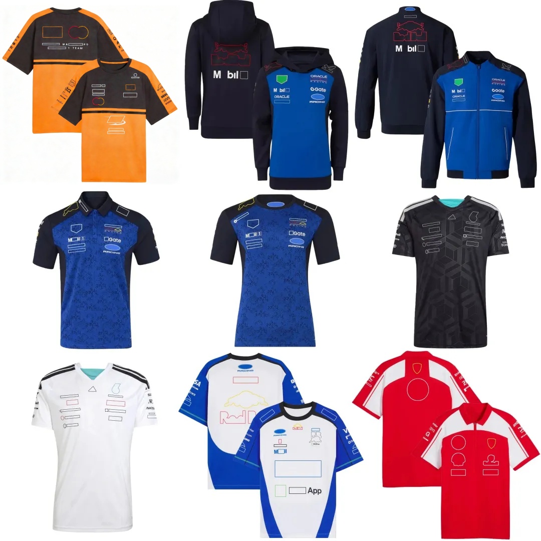 High quality Formula 1 T-shirt f1 2026 t-shirt Racing Team T-shirts Fans Casual Breathable POLO Shirt Summer Car Jersey Shirts Plus Size Custom Jacket Sweater Hoodie