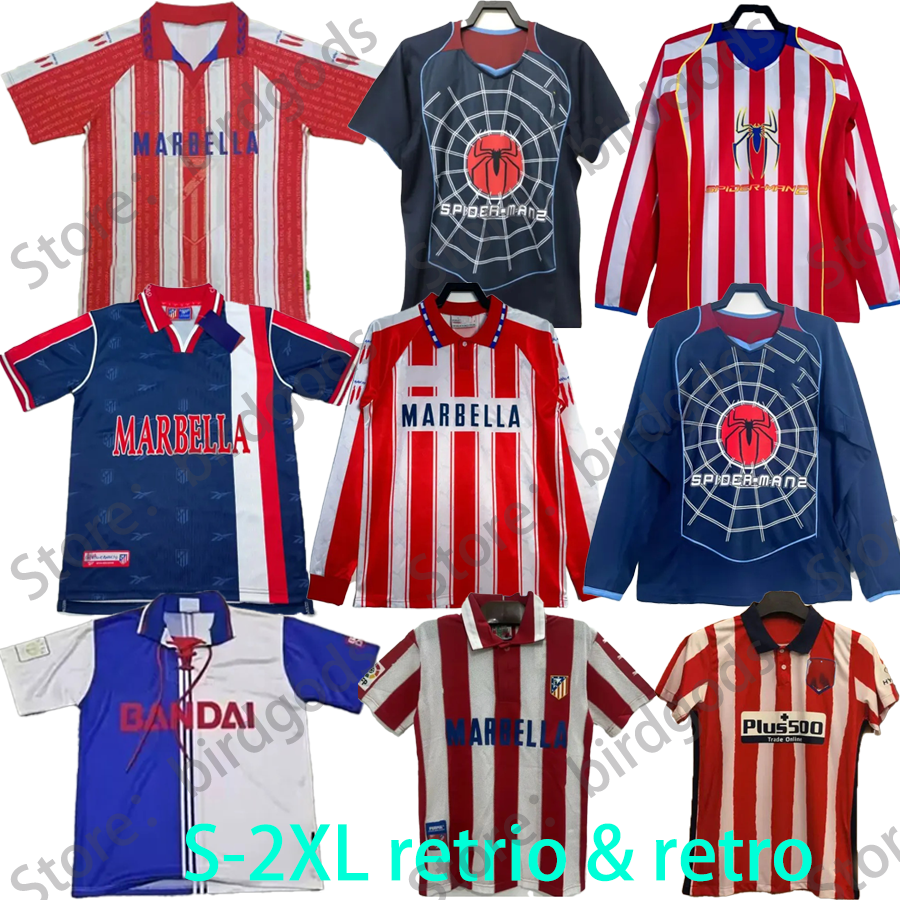 retrio atleticos de madrid ALEX B HANCKO soccer jerseys shirts ALEX B. GALLAGHER GRIEZMANN M.LLORENTE ALMADA 94 98 00 04 12 retro football Home Away Men socks Kit uniform
