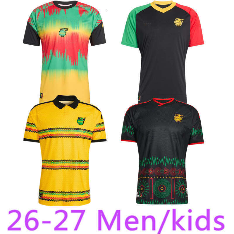 2026 2027 Jamaica national football soccer jerseys 26 27 BAILEY ANTONIO REID shirt NICHOLSON MORRISON LOWE Men 1998 Retro Football Uniform S-4XL
