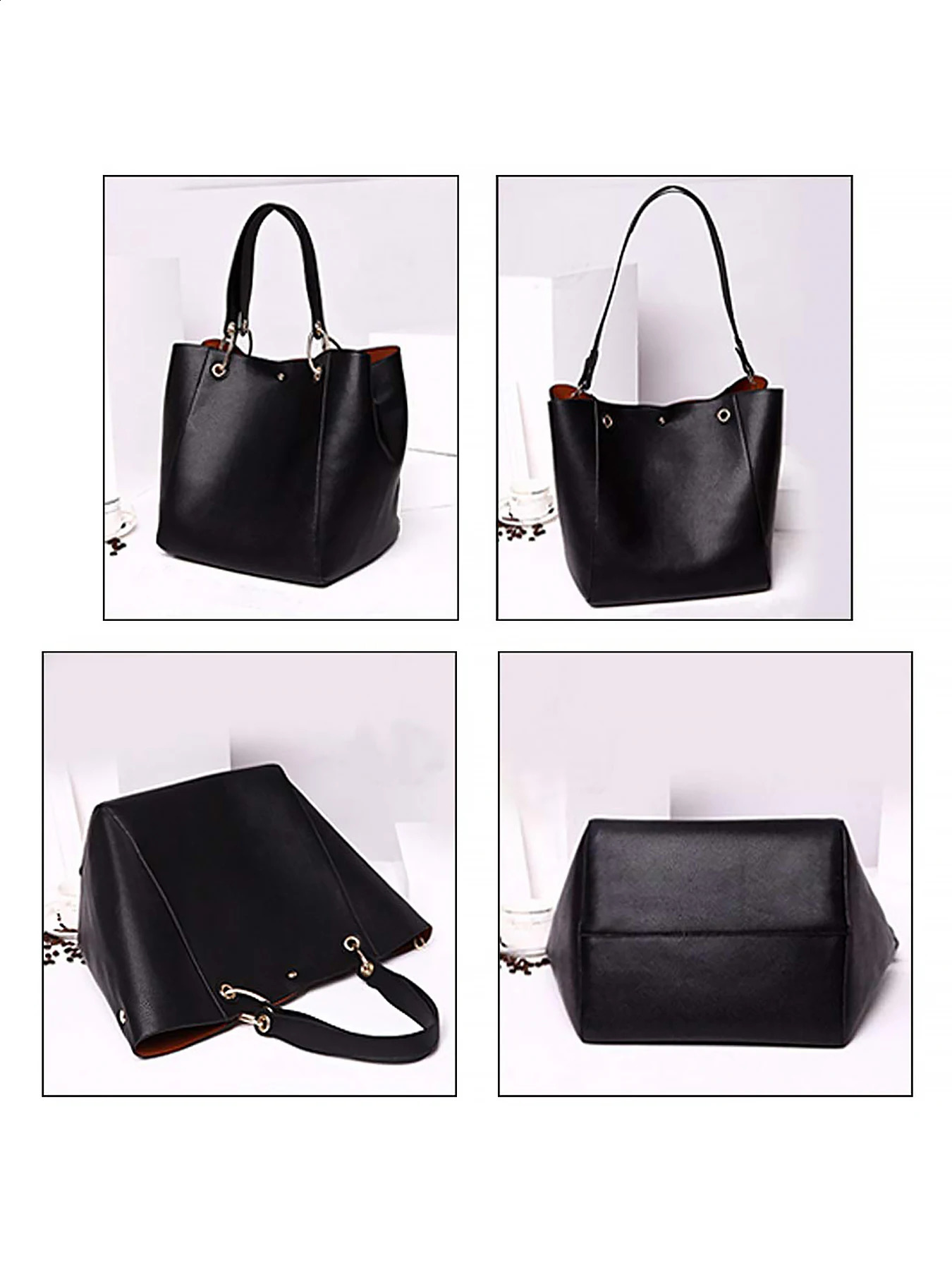 Pahajim Handbags for Women Large Tote Bag PU Leather Waterproof Shoulder Womens Top Handle Work Shopping Ba 260228