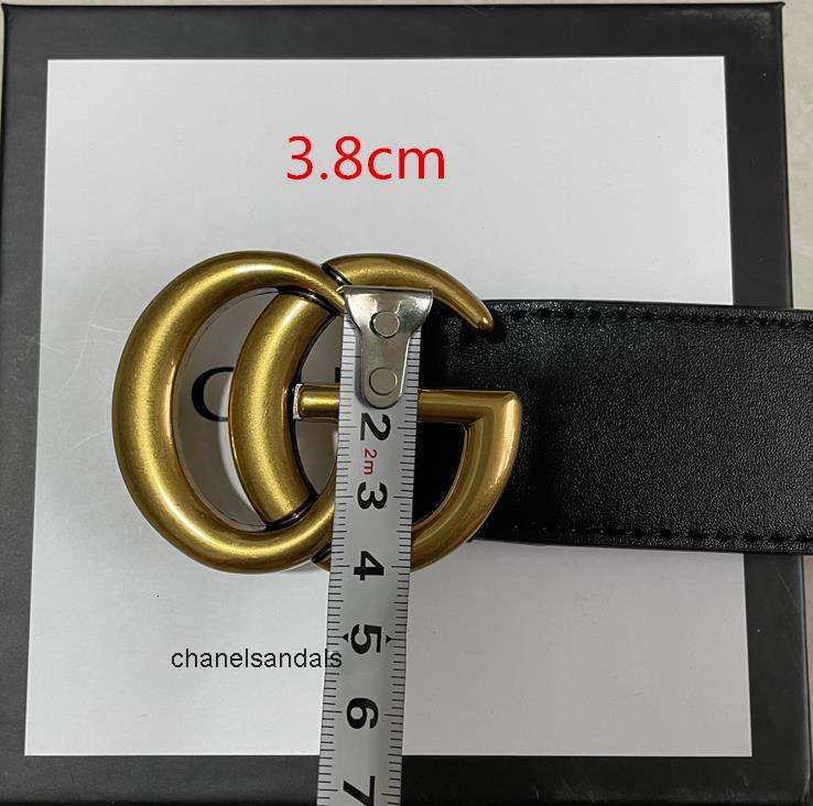 Fashion Designer Brands Belt Mens s Designers Belts for Men Woman Waistband 3 Style Leather High Quality 3.8cm gucciis guccily gg DH17 N50E