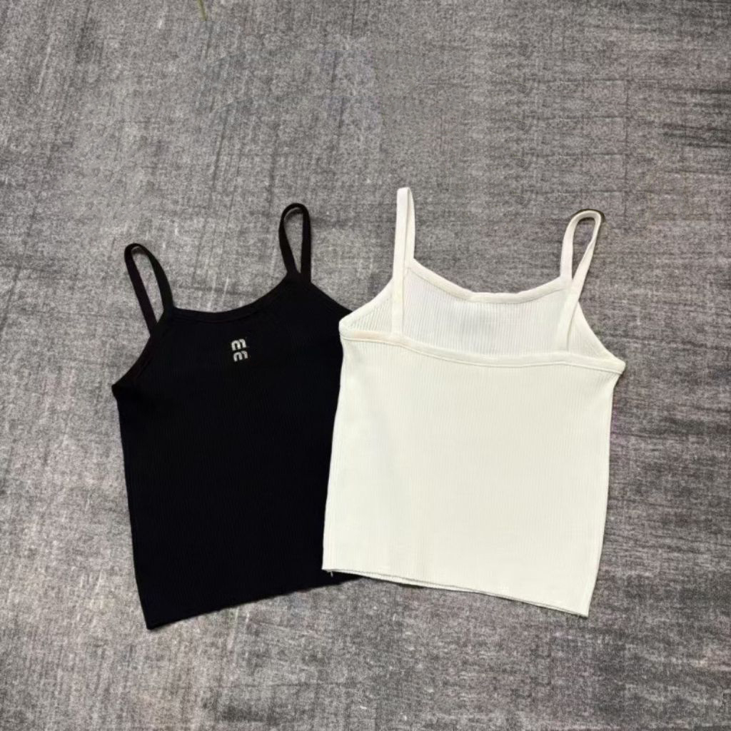 Summer Womens Tank Tops Luxury Designer Tanks Women Sleeveless Camis Shirt Short Tee Embroidery Woman Teeshirts Tshirts Lady Backless Clothing Tops#99