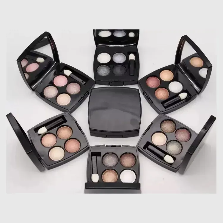 Brand 4 Colors Eye Shadow Palette With Make Up Brush 6 Kinds Can Choose Women Girl Eyes Makeup Kit 301 302 303 304 305 306 Good Quality