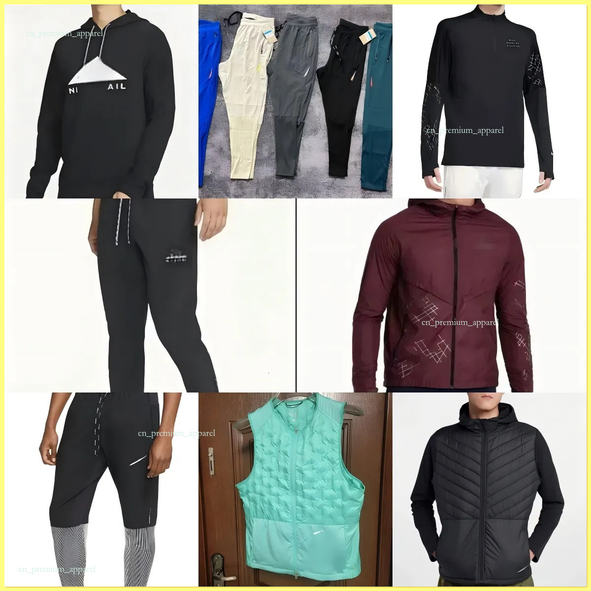 Niki Dri fit Trail elite Running Pants Sports stretch sweatpants running mens gym elastic fiess tights sportswear training compression jogger pants tech fleece b1