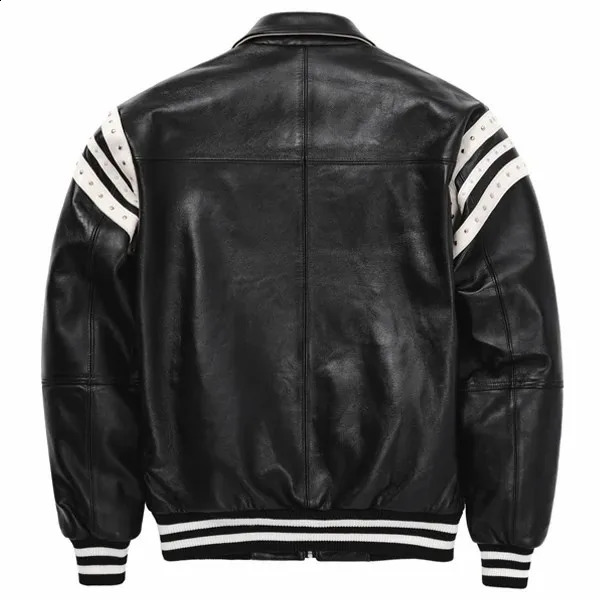 Men Womens Leather Baseball Jacket Bling Rhinestone Embellished Varsity Bomber Coat 90s Y2K Hip Hop Streetwear Outerwear Coats 260205