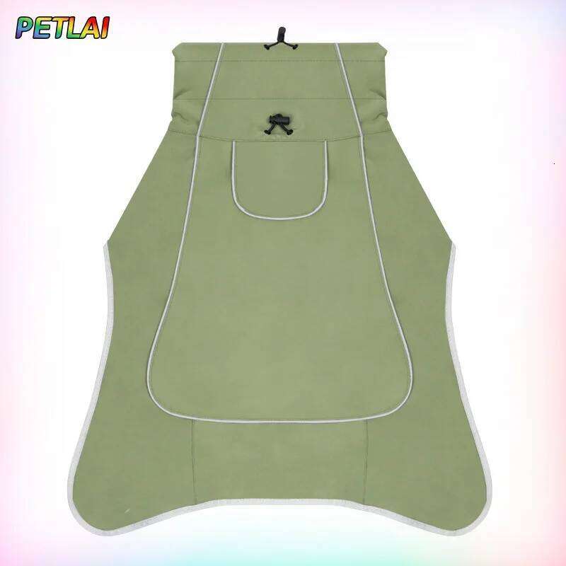 Famous brand jacket Outfit Waterproof Rainproof Clothing Coat Outdoor Rain Dual Use Cloth Large Dog Pet Wind Clothes pupakaIK