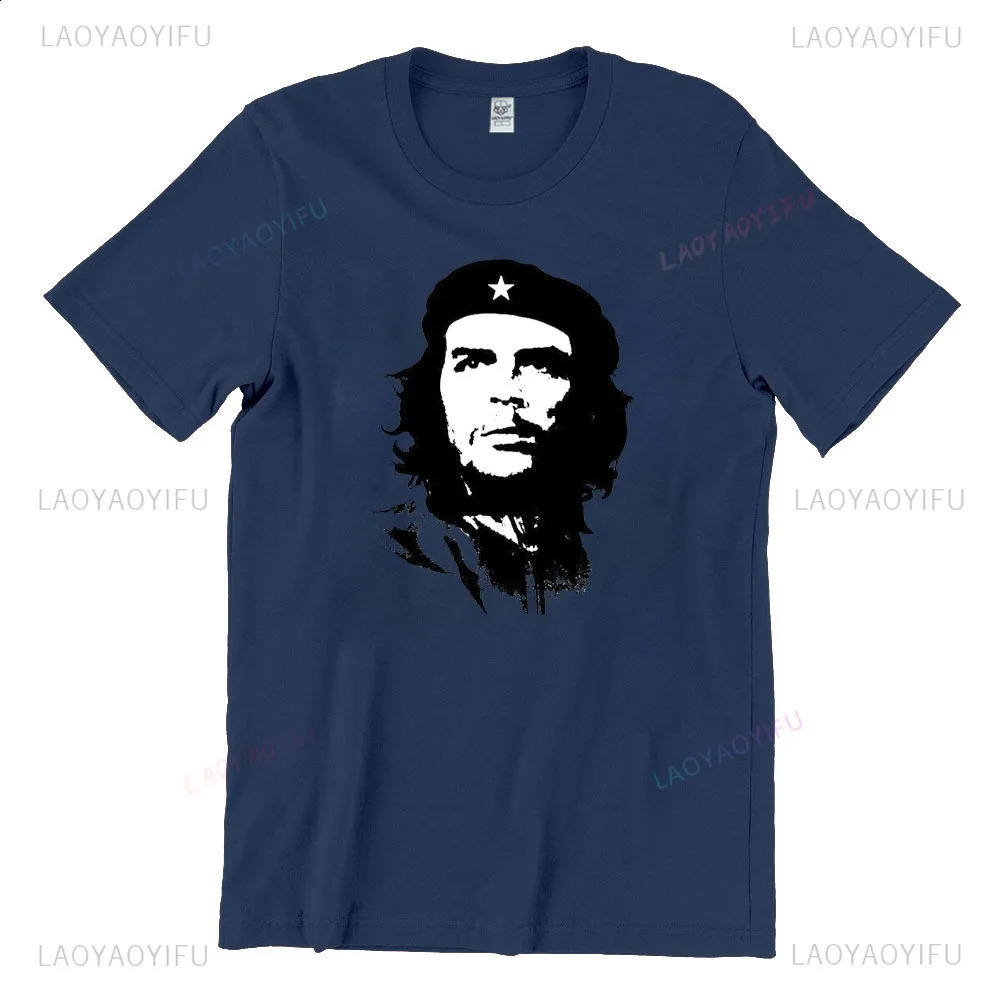 Che Guevara Shirt Rebel Cuban Guerrilla Revolution TShirt Casual Short Sleeve Men High Quality Tee Cotton Loose Tops 260209