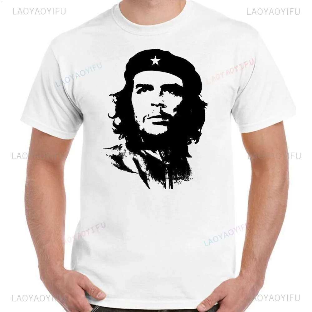 Che Guevara Shirt Rebel Cuban Guerrilla Revolution TShirt Casual Short Sleeve Men High Quality Tee Cotton Loose Tops 260209