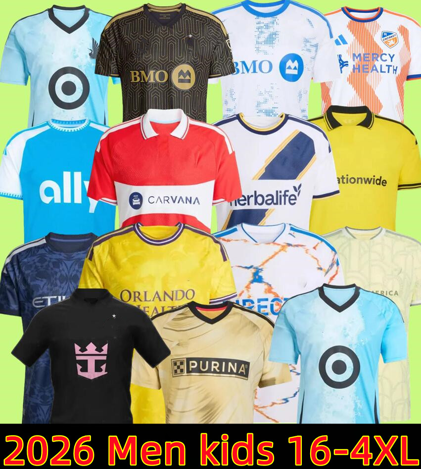 2026 San Diego FC Soccer Jerseys H.LOZANO 26 27 Charlott New York City Portlands LAFC Austin Columbus Inters Atlant G.MARTINEZ Unit MARTINEZ Football MESSIS