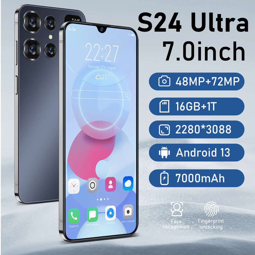 Famous Brand Cross Border Global Exclusive S Ultra Foreign Trade Phone With T Large Memory High Definition Screen Direct Factory Dropshipping Availabl