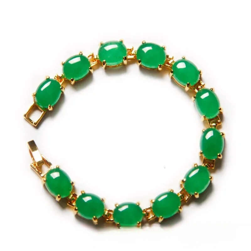 Green Jade Love Heart Bracelets Women Bangle Bracelet Jewelry 925 Silver Real Natural Bead Emerald Gift Gemstone Amulets Chinese Liuyuemoshang