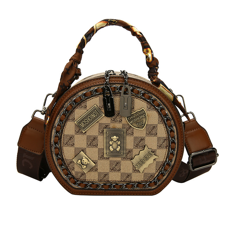 new Free delivery shoulder bag Simple women's solid color handbag commuting shoulder crossbody bag
