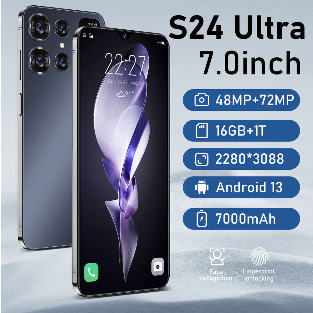 Famous Brand Cross Border Global Exclusive S Ultra Foreign Trade Phone With T Large Memory High Definition Screen Direct Factory Dropshipping Availabl