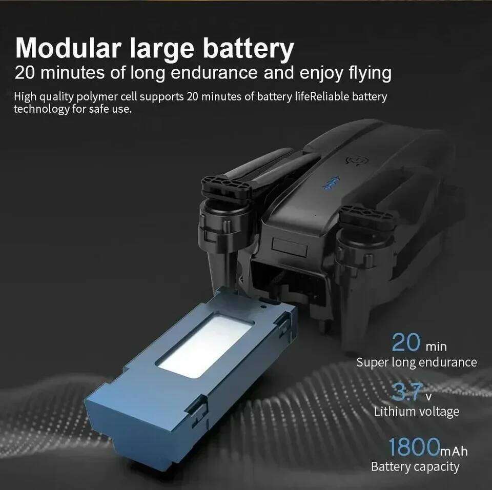 New E99pro Drone 4K Professinal With 1080P Wide Angle HD Camera Foldable Helicopter WIFI FPV Height Hold Gift Toy Kuhangxin - view 7