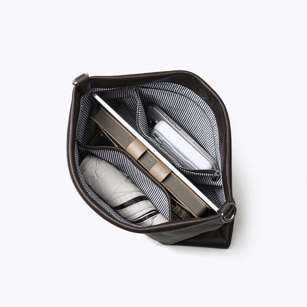 Luxury Shoulder Bags Totes Cross Border High End First Layer Cowhide Handbag With Capacity Custom Made Woven Shoulder Bag Bucket For Women Large Commu