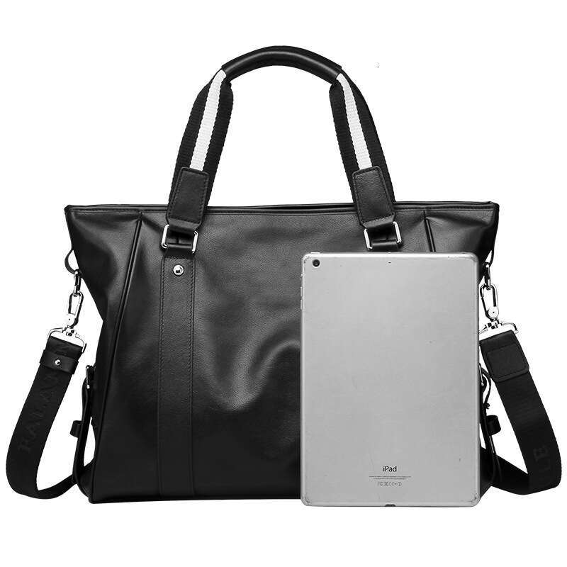 Luxury Shoulder Bags Totes Hobo Men S Genuine Leather Handbag Horizontal Style Laptop Bag Business Travel Large Capacity Briefcase Dropshipping SENYY