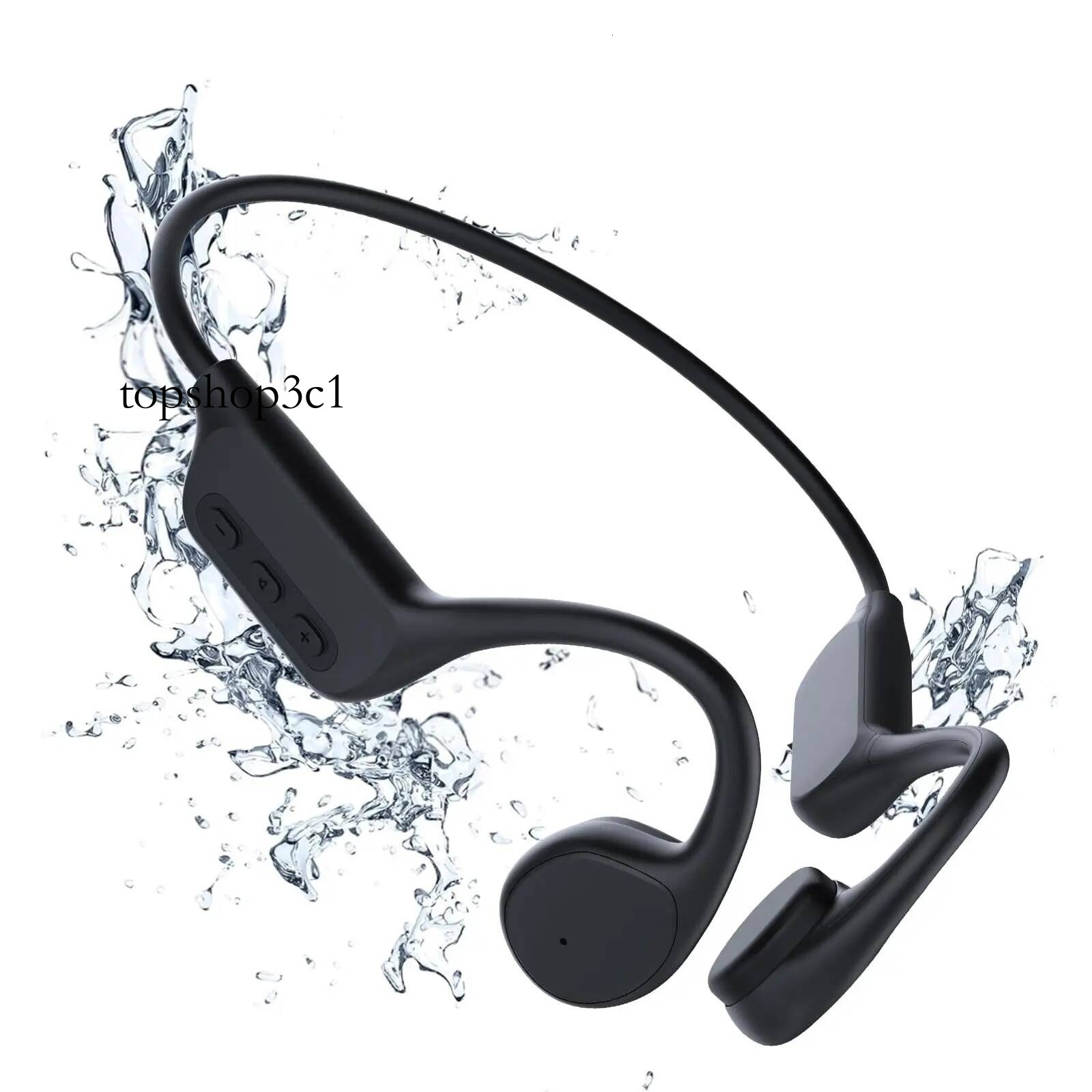 shokz Bone Conduction Bluetooth Headphones 32G Memory Sports run Waterproof Swimming headsets for aftershokz openswim