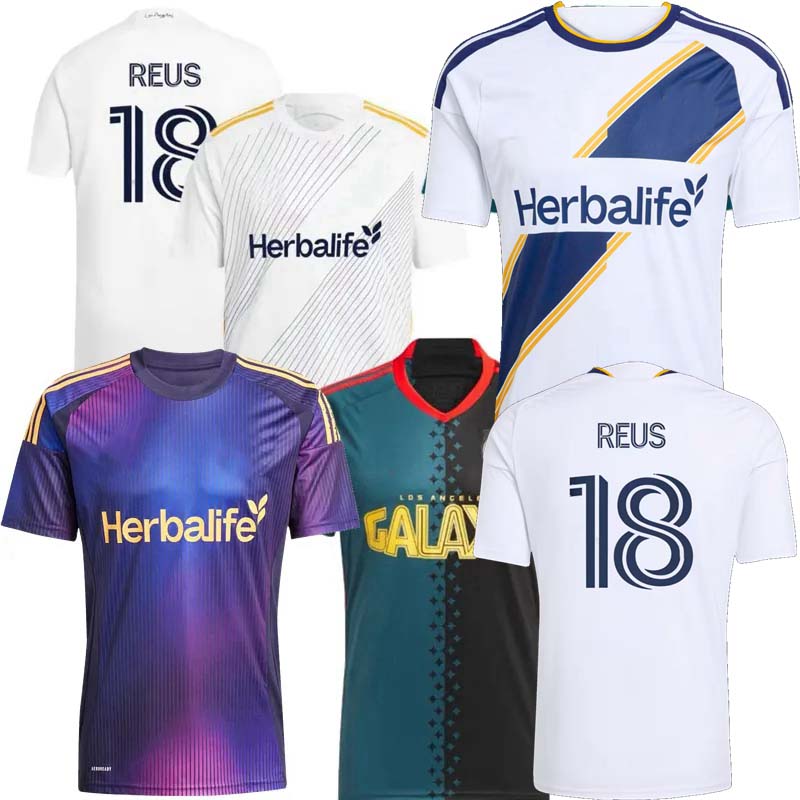 2025 2026 2027 Los Angeles Galaxy REUS Soccer Jerseys LA GABRIEL PEC RIQUI PUIG KLAUSS YOSHIDA PAINTSIL GLESNES GABRIEL PEC men kids 26 27 Football SHIRTS