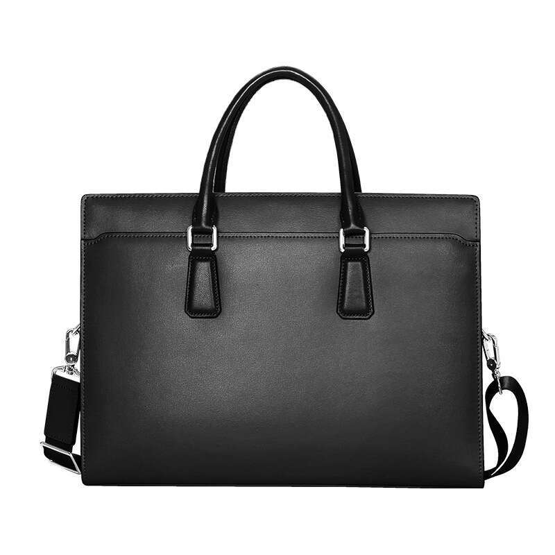 Luxury Shoulder Bags Totes Hobo New Handbag Genuine Leather Anti Theft Password Lock Laptop Briefcase Top Layer Cowhide Business Men S Bag SENYY