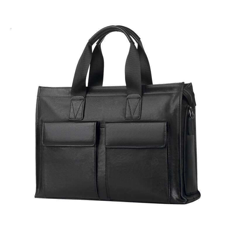 Luxury Shoulder Bags Totes Hobo New Genuine Leather Large Capacity Business Briefcase Fashion Cowhide Laptop Bag Casual Men S Handbag SENYY