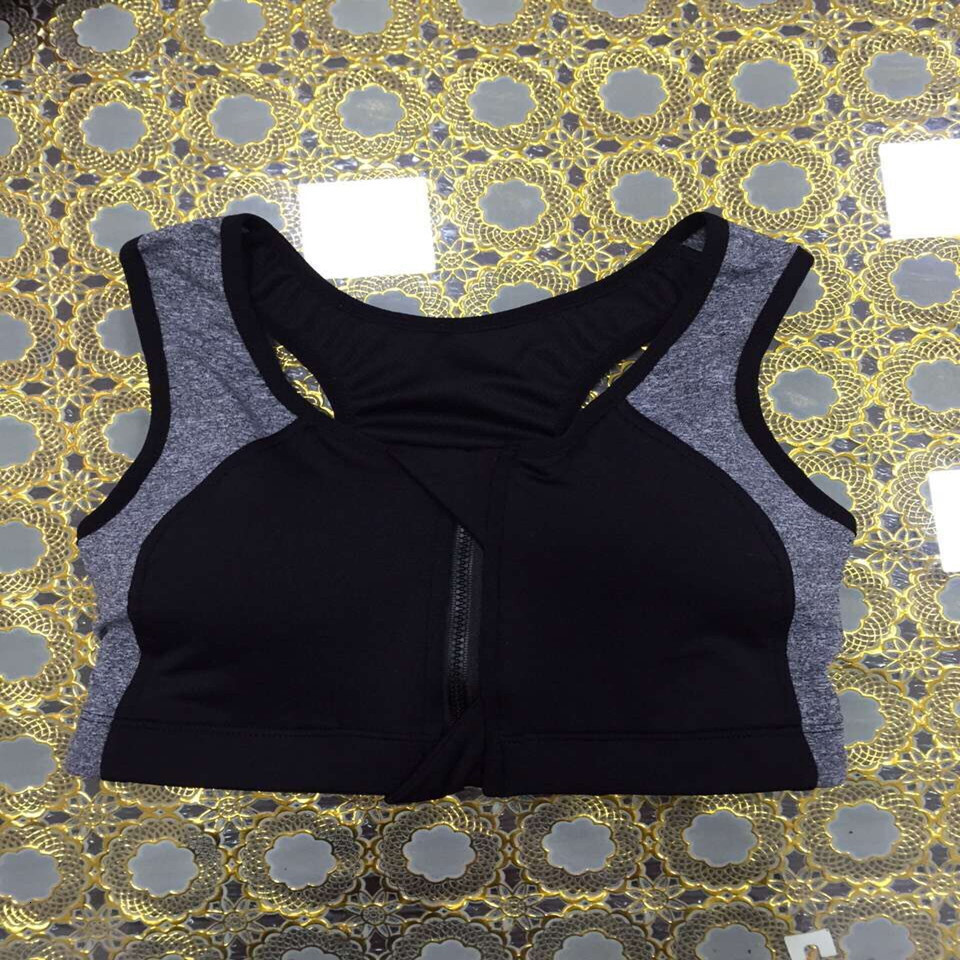 Fitness Ware Vest-Style Running Fitness Sports Bra Thin Push-Up Wireless Yoga Shockproof Sports Underwear