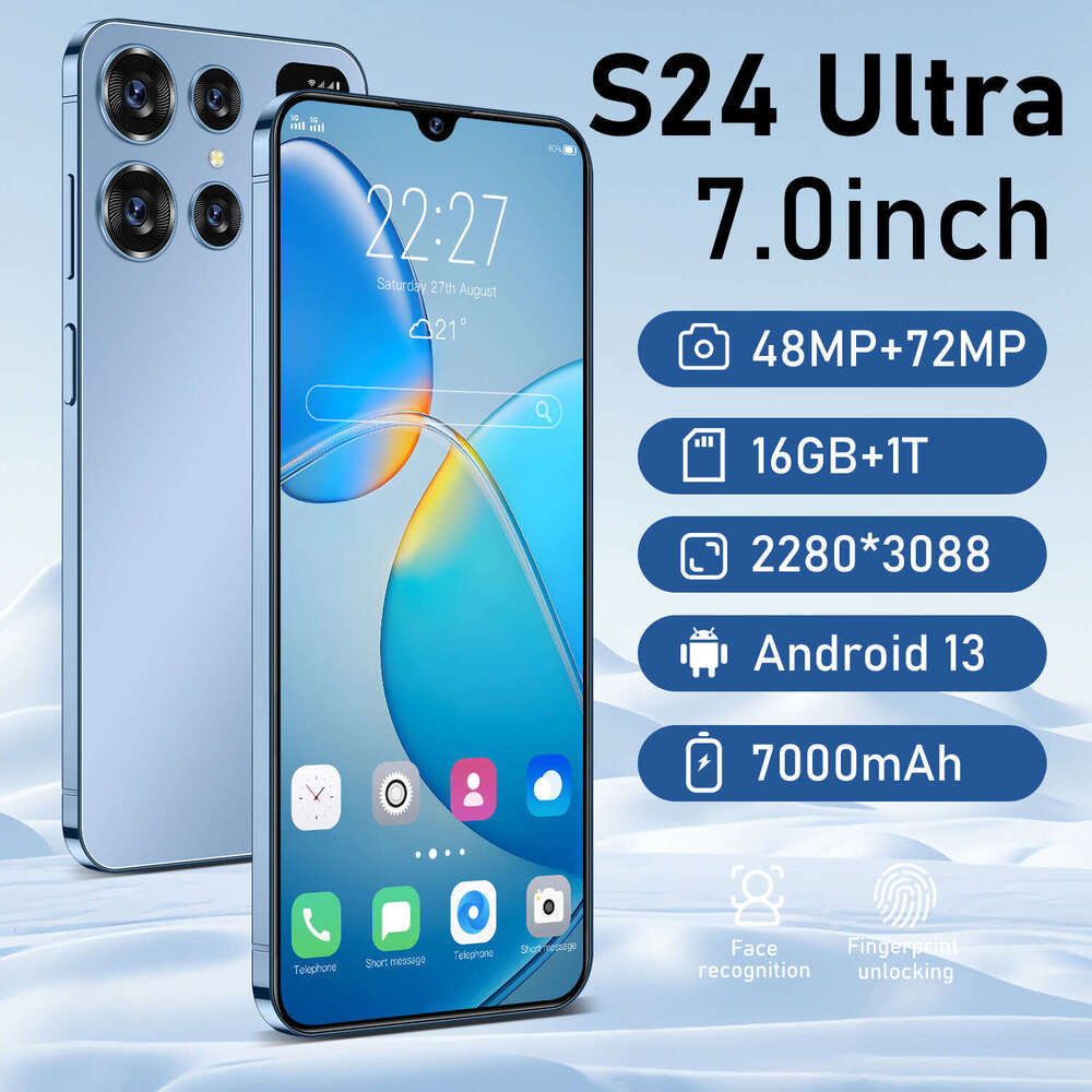 Famous Brand Cross Border Global Exclusive S Ultra Foreign Trade Phone With T Large Memory High Definition Screen Direct Factory Dropshipping Availabl