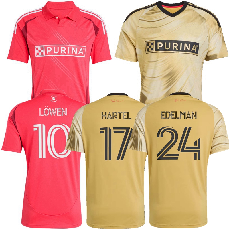 2025 2026 2027 St Louis City SC Soccer Jerseys Lowen KLAUSS SANG BIN DURKIN HARTEL TEUCHERT EDELMAN TOTLAND Saint St. Louis 26 27 football men kids shirt