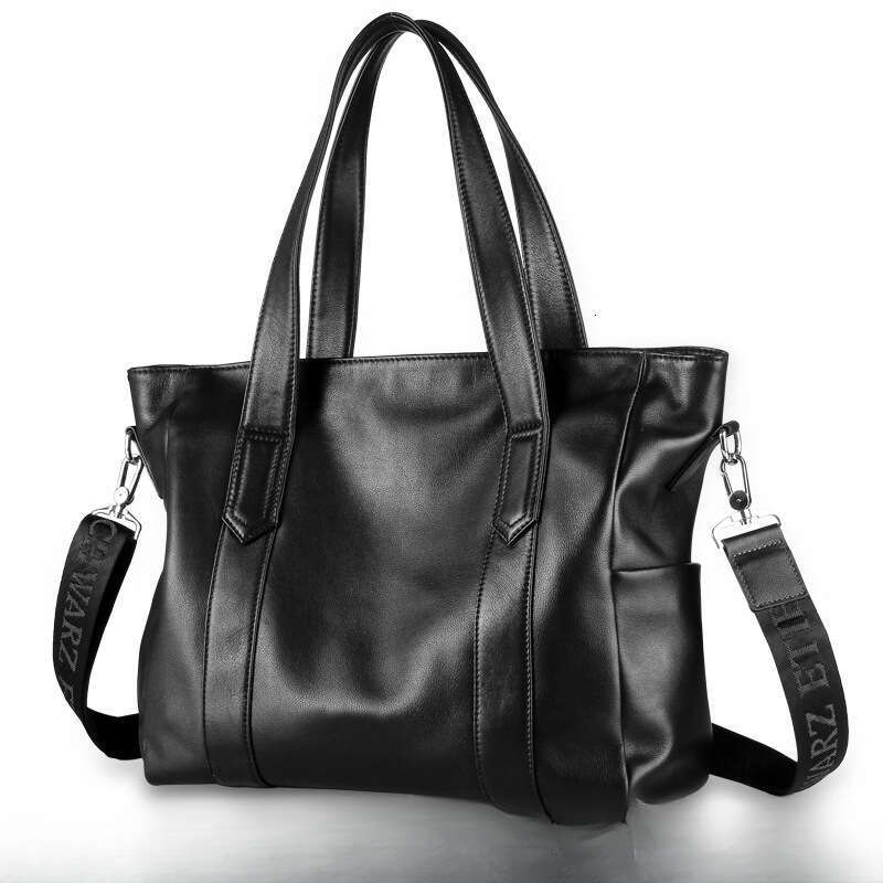 Luxury Shoulder Bags Totes Hobo Men S Genuine Leather Handbag Korean Style Business Briefcase Top Layer Cowhide Laptop Bag Dropshipping SENYY