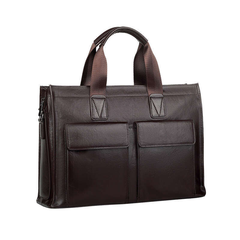 Luxury Shoulder Bags Totes Hobo New Genuine Leather Large Capacity Business Briefcase Fashion Cowhide Laptop Bag Casual Men S Handbag SENYY