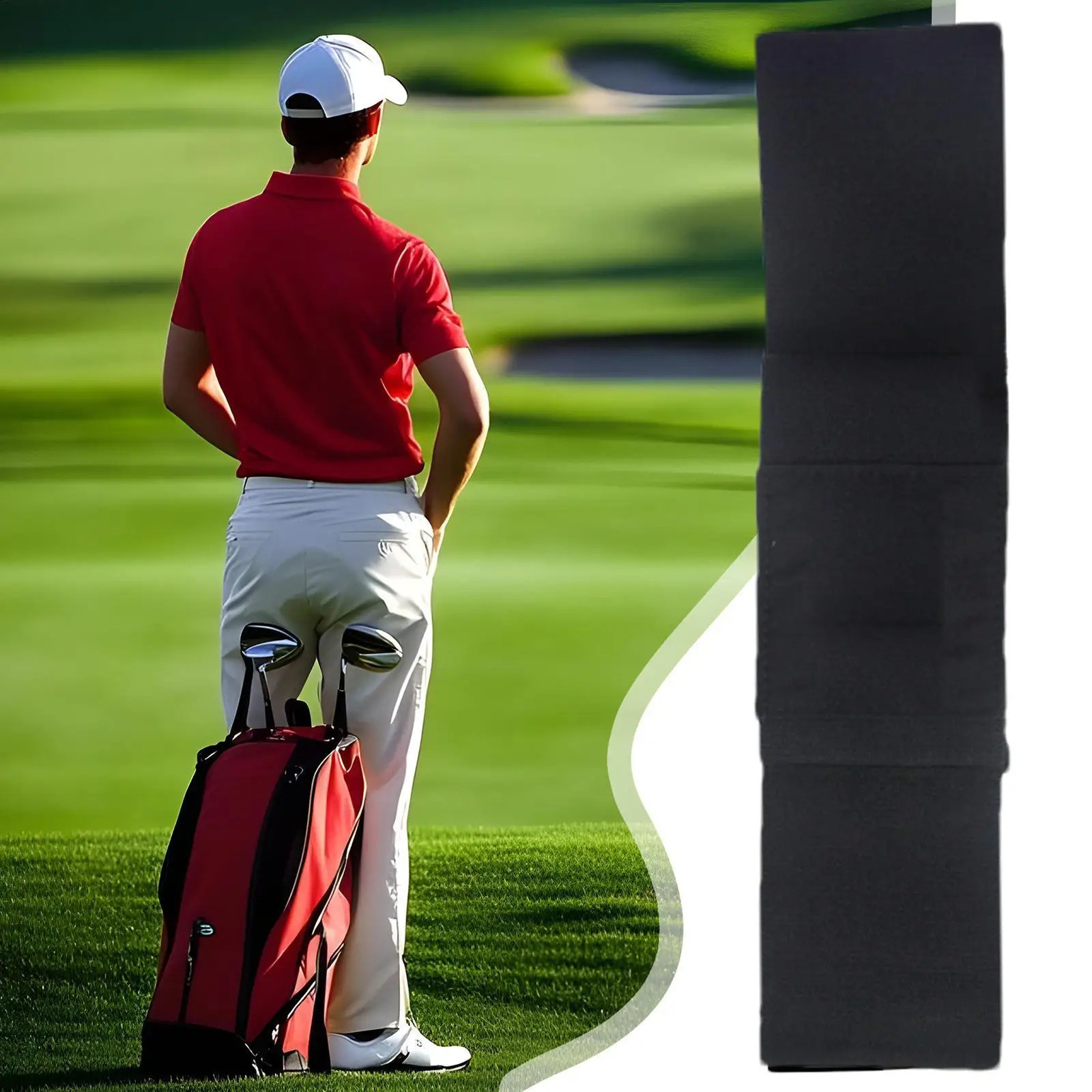Golf Swing Trainer Aid Alignment Strap Arm Band for Swing Correction Consistent Practice Tool for Golf Beginner to Pro 260206
