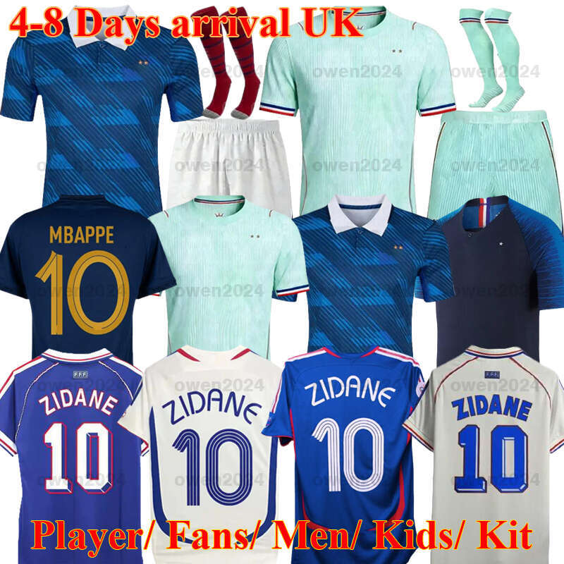 france jersey world cup 2026 French Soccer Jerseys MBAPPE GIROUD DEMBELE EKITIKE Olise GRIEZMANN Kids Women retro Football tops Shirt maillot de foot ZIDANE