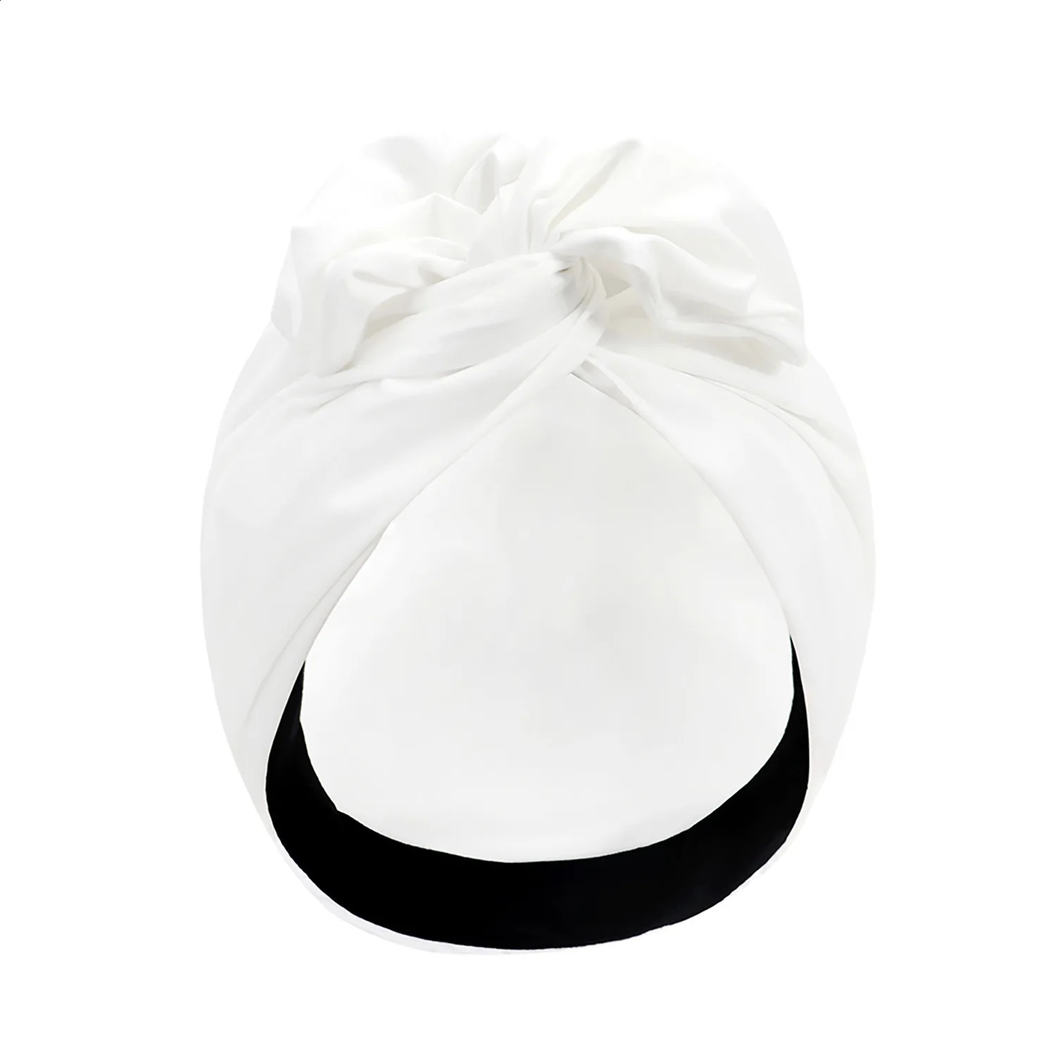French Vintage Turban Hat Fashion Female Bandana Headband Womens Hair Cover Cap Ladies Head Wraps Muslim Headscarf Bonnet 260204