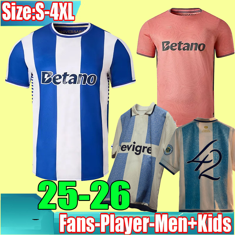 3XL 4XL FC PortoS PEPE MOUSSA Soccer Jerseys 25 26 Home Away LUIS DIAZ SERGIO MATEUS Football Shirt MEN kids 2026 President of Presidents Kit uniforms