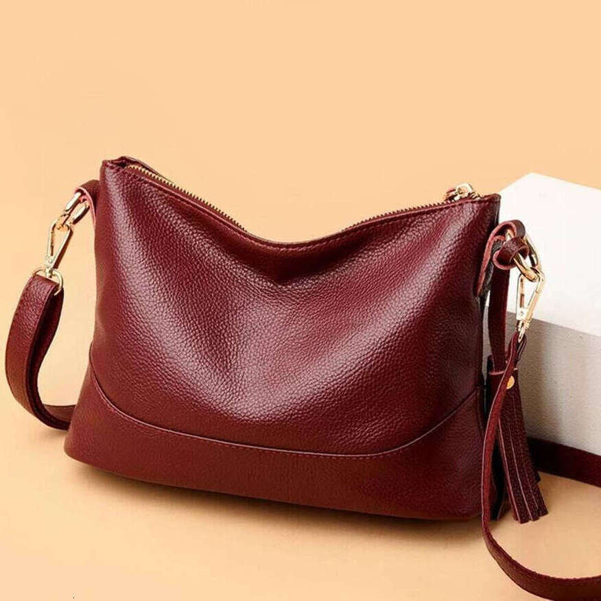 TAURUSCIAGA Genuine Leather Shoulder Bag Luxury Brand Tote Crossbody Bags Women Famous Brands Purses And Handbags Premium Texture Bag