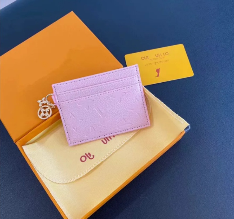 Women card holder designer wallet cardholder designer purse women genuine Leather Womens men Purses Mens Key Ring Credit Coin Mini Wallet wholesale with box f3