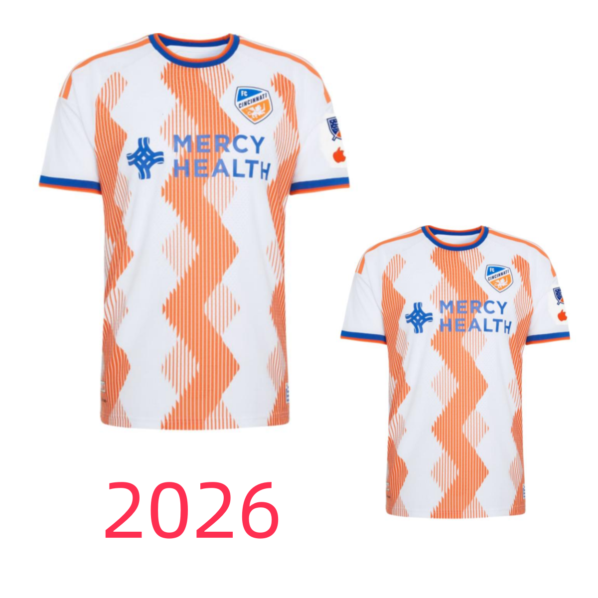 2026 Cincinnati soccer jerseys FC 26 27 home away DENKEY OBINNA BUCHA YEDLIN EVANDER football shirt