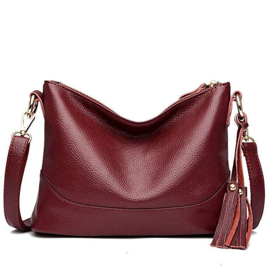 TAURUSCIAGA Genuine Leather Shoulder Bag Luxury Brand Tote Crossbody Bags Women Famous Brands Purses And Handbags Premium Texture Bag