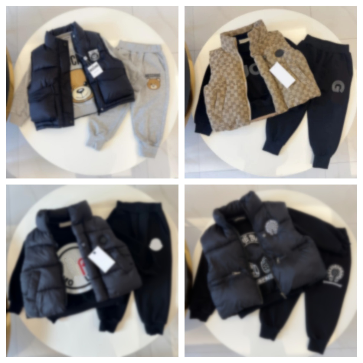 kid tracksuit sweater baby vest set kids designer clothes pant girl boy sweaters top NEW child sets 3 pieces set fashion Christmas birthdays parties school starts