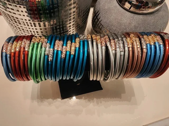 1PC Temple Tibetan Buddha Girl Bracelet Bangle Thailand Monk Mantra Buddhist Bracelet Jelly Bangle Friendship Bracelet for Women 260206