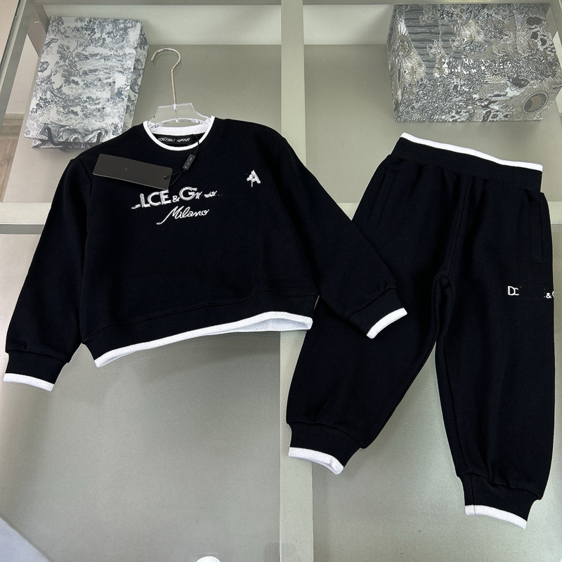 Brand Kids Hoodie Summer Casual Sweater Clothing Sets-Ideal Both Baby Boys Girls Comfortable Sweatshirts Sports Versatile size 90-150cm