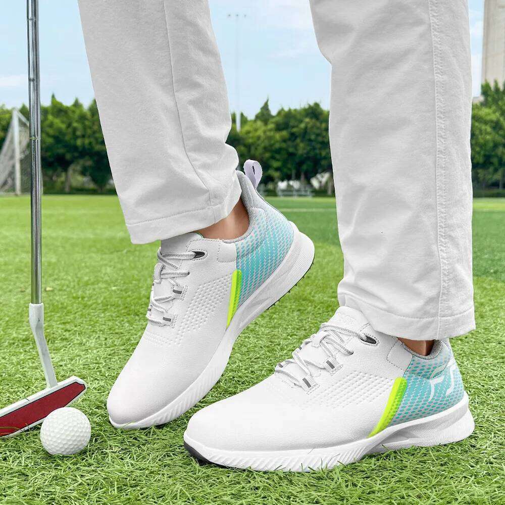 New Men's Golf Shoes Casual Sneakers Anti-slip Outdoor Training Fitness Breathable Damping Wear-resistant Anti-odor 26Y0203