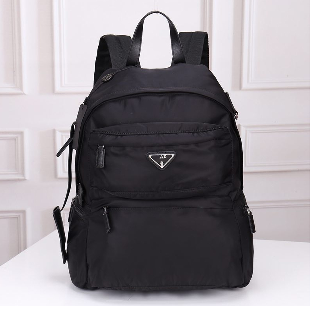 Re-Nylon and Saffiano leather backpacks designer bags high quality woman men classic fashion shoulder handbag unisex travel accessories JS4130