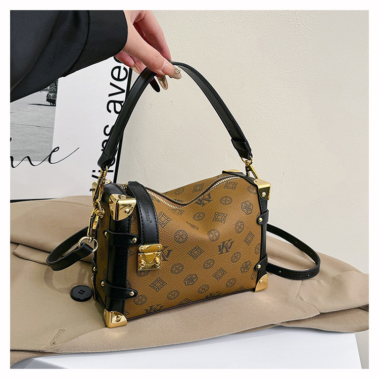 luyiweinasi Luxury Brandr Bag Fashion Women's Bag Fashionable Printed Handbag Versatile And Elegant Single-Shoulder Bag Crossbody Bag For Middle 
